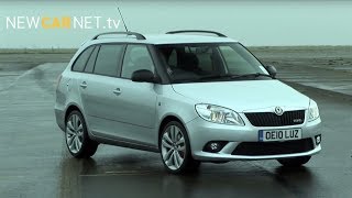 Skoda Fabia vRS Estate  Car Review [upl. by Eliga495]