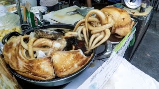 Hong Kong Food Cooking the Cuttlefish A Street Food Delicacy of Tai O Village [upl. by Ybreh129]