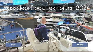 Düsseldorf boot exhibition 2024  Boat show Düsseldorf 2024 [upl. by Ydac]