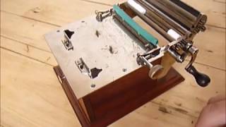 Antique Machine Making Rolling Cigarettes quotMachine du Sieclequot [upl. by Gnilrad]