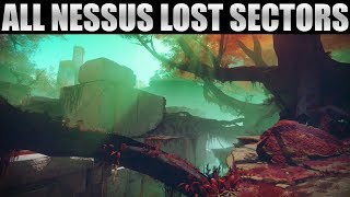 All Nessus Lost Sector Locations  Destiny 2 [upl. by Sucram]