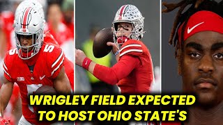 Wrigley Field expected to host Ohio State in November  OHIO STATE BUCKEYES FOOTBALL [upl. by Ainitsirk520]