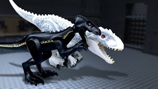 LEGO Jurassic World 🔴 Indoraptor vs Indominus Rex 9 Freedom [upl. by Winston]