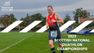 HIGHLIGHTS 2023 Scottish National Duathlon Championships [upl. by Ogait]