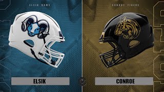 Elsik HS at Conroe HS [upl. by Nollat]