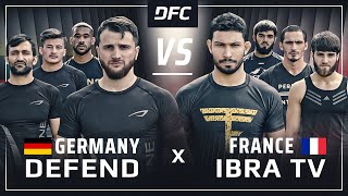 Germany 🇩🇪 vs France 🇫🇷  DFC vs YFC  Streetfight MMA [upl. by Garin]