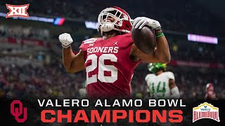 Valero Alamo Bowl No 14 Oregon vs No 16 Oklahoma Football Highlights [upl. by Nnaitsirhc595]