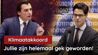 Baudet vs Jetten over klimaatakkoord 1000 miljard voor helemaal niets [upl. by Ylyl266]