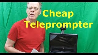 Cheap Teleprompter for YouTubers [upl. by Butta]