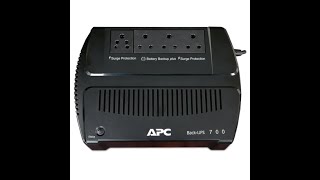 UPS Battery replacement 650 VA APC Schneider [upl. by Kaja936]