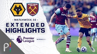 West Ham United v Wolves  PREMIER LEAGUE HIGHLIGHTS  462024  NBC Sports [upl. by Woo]