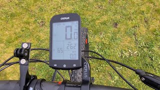 CYCPLUS M1 GPS Cycling Computer amp Z2 Out Front Mount plus C3 Cycling Speed Sensor amp Cadence Sensor [upl. by Aleinad121]