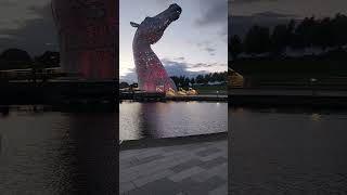 Kelpies shorts anayavlogsuk trending shortvideo shortsfeed scotlands foryou kelpies uk [upl. by Ahsotal198]