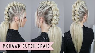 Mohawk Dutch Braid by SweetHearts Hair [upl. by Aura]