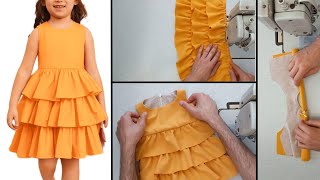 Important techniques and steps that you have to follow to sew all dresses with lining [upl. by Cestar]