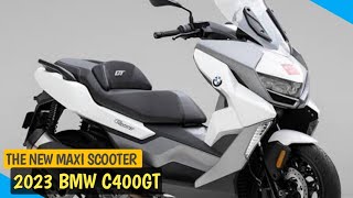 The New Maxi Scooter  2023 BMW C400 GT [upl. by Teressa203]