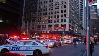 Secret Service and NYPD Unmarked Police Vehicles New York 2016 HD © [upl. by Ais]