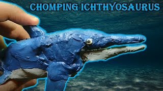 how to make an ichthyosaurus with chomping action feature [upl. by Fox]