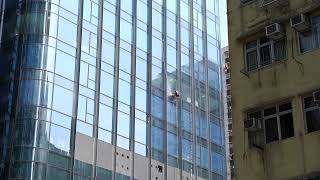 SQD Sky Robot  Water Leaking Test at Taikoo Place Hong Kong [upl. by Burch]