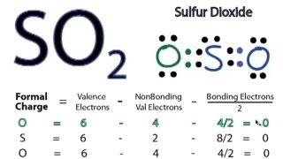 SO2 Lewis Structure  How to Draw the Lewis Structure for SO2 Sulfur Dioxide [upl. by Isaacson]