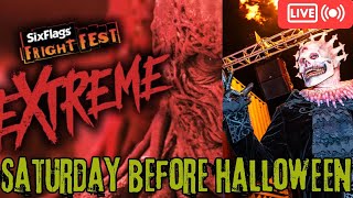 Fright Fest Extream Vs HHN Halloween Horror Nights Hollywood Universal Studios [upl. by Udale]