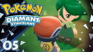 ELLE VEUT FAIRE ÉQUIPE 😭 💎05  POKÉMON DIAMANT ÉTINCELANT  Lets Play FR [upl. by Acila]