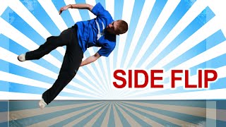 How To Side Flip  Detailed Flip Tutorial  Tapp Brothers [upl. by Airdnekal]