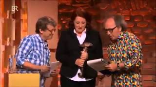 Luise Kinseher Bayerischer Kabarettpreis 2014 Laudator Kay Lorentz [upl. by Blackman]