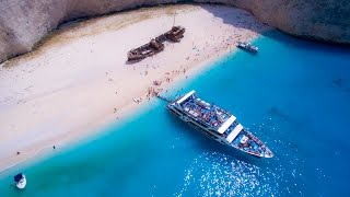 Navagio Beach Shipwreck Zakynthos  Ναυάγιο Ζάκυνθος 1080p [upl. by Eyeleen]