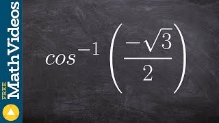 How to find the inverse of a trig value [upl. by Onairelav242]