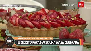 Tarta de frutillas con dulce de leche  Morfi [upl. by Burn657]