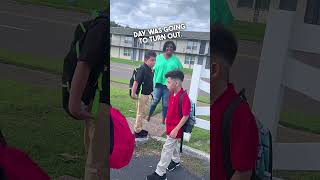 Mom Sends Her Son Off On The School Bus For The First Time 🥺 [upl. by Mcmaster]