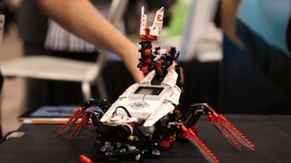 New Lego Mindstorms EV3 Robotic Kits Debut at CES 2013 [upl. by Clabo]