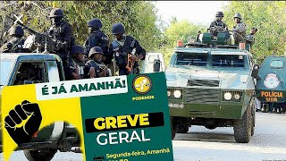 Militarapoia Venâncio mondlane para Grev€ nacional que é na segundafeira [upl. by Anonyw624]