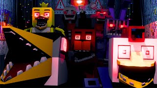 FNAF Movie Minecraft Animation Five Nights at Freddys [upl. by Llerrehs]