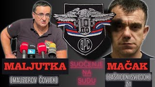 Zaštićeni svjedok u opasnosti Pero Maljutka vs Marko Boškić [upl. by Donegan]