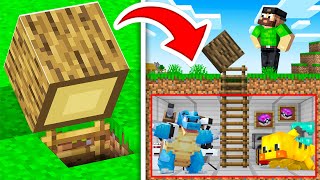 Using a Hidden Training Center in Minecraft [upl. by Moitoso777]