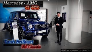 Review Chi Tiết Mercedes AMG G63 Màu Đặc Biệt  Xanh Brilliant  Nội Thất Đỏ Classic  Giá 11 tỷ 750 [upl. by Chandless]