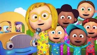 Wheels On The Bus  Part 2  Nursery Rhymes  Kids Songs  HD version by BEBEYEBE [upl. by Ahtennek]