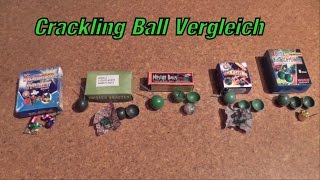 Crackling Ball Vergleich  Keller Weco amp Co  Ankündigung neue Videos [upl. by Sabelle]