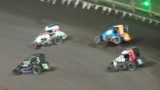 HIGHLIGHTS USAC NOS Energy Drink National Midgets  Husets Speedway USAC Nationals  792022 [upl. by Aneehsor744]