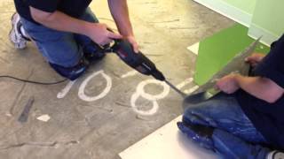 How To Remove Vinyl Tile [upl. by Boote]