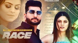 RACE Official Video  Preet Kaler FtGurlez Akhtar  New Punjabi Song 2022  Latest Song 2022 [upl. by Ellehcor]