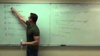 Calculus 1 Lecture 25 Finding Derivatives of Trigonometric Functions [upl. by Rovit]