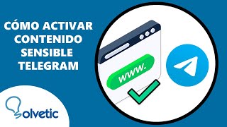 Como Activar Contenido Sensible Telegram [upl. by Boff642]