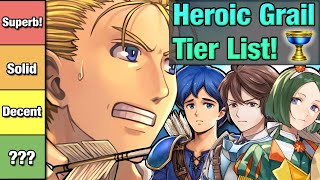 The Definitive Grail Tier List  Who is the Most Valuable Grail Unit in FEH April 2024 Edition [upl. by Everrs]