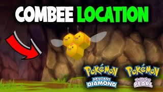 WHERE TO FIND COMBEE ON POKEMON BRILLIANT DIAMOND AND SHINING PEARL [upl. by Jadd]