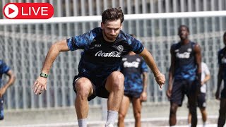 ALLENAMENTO del NAPOLI in diretta 🔴 Ultima sessione aperta ai tifosi [upl. by Bonine]