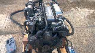 Yanmar 4LHASTP 240hp 4 Cylinder Marine Diesel Engine [upl. by Kimon]