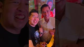 Bossing Vic Sotto Says Hi To Fans [upl. by Aveline]